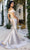 Terani Couture 242M3356 - Floral Applique Off Shoulder Evening Gown