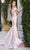 Terani Couture 242M3356 - Floral Applique Off Shoulder Evening Gown