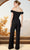 Janique W3036 - Applique Bodice Jumpsuit