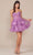 Nox Anabel Y859 - Ruffles A-line Cocktail Dress