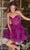 Nox Anabel Y859 - Ruffles A-line Cocktail Dress