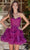 Nox Anabel Y859 - Ruffles A-line Cocktail Dress