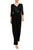 Adrianna Papell AD5E210877 - Sequined Quarter Sleeve Jumpsuit Formal Dresses