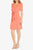 Adrianna Papell AP1D104632 - V-Neck Short Sleeve Cocktail Dress Cocktail Dresses