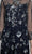 Adrianna Papell AP1E207140 - Sheer Floral Sequined Long Gown Holiday Dresses