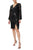 Adrianna Papell AP1E210109 - Sequined Surplice V-Neck Cocktail Dress Cocktail Dresses