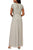 Adrianna Papell AP1E210415 P - Embellished Cap Sleeve Long Dress Mother Of The Bride Dresses