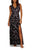 Adrianna Papell AP1E210845 - Beaded Ornate V-Neck Evening Dress Special Occasion Dress