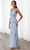 Adrianna Papell Platinum 40397 - Beaded V Neck Dress Evening Dresses