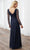 Adrianna Papell Platinum 40399 - Embellished Sheath Gown Mother Of The Bride Dresses