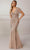 Adrianna Papell Platinum 40424 - Beaded Long Dress Prom Dresses