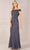 Adrianna Papell Platinum 40435 - Off-Shoulder Evening Dress Evening Dresses