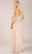 Adrianna Papell Platinum 40439D - Beaded Scoop Neck Dress Evening Dresses