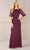 Adrianna Papell Platinum 40443 - Quarter Sleeve Beaded Evening Dress Evening Dresses