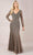 Adrianna Papell Platinum 40445 - Long Sleeve Evening Dress Evening Dresses