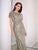 Adrianna Papell Platinum 40452 - Embellished Flutter Sleeve Long Dress Special Occasion Dress