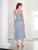 Adrianna Papell Platinum 40456 - Beaded Tea-Length Dress Special Occasion Dress