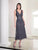 Adrianna Papell Platinum 40456 - Beaded Tea-Length Dress Special Occasion Dress