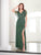 Adrianna Papell Platinum 40460 - Surplice Bodice Evening Dress Special Occasion Dress