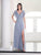 Adrianna Papell Platinum 40460 - Surplice Bodice Evening Dress Special Occasion Dress