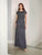 Adrianna Papell Platinum 40461 - Beaded Blouson Bodice Long Dress Special Occasion Dress