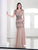 Adrianna Papell Platinum 40463 - Flutter Sleeve V-Neck Long Dress Special Occasion Dress