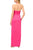 Aidan Mattox MD1E208156 - Rosette Accent Halter Evening Dress Prom Dresses