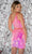 Aleta Couture 1039 - Sequin One Shoulder Dress Cocktail Dresses