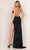 Aleta Couture 1099 - Crisscross Back Embellished Prom Gown Special Occasion Dress