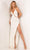 Aleta Couture 1099 - Crisscross Back Embellished Prom Gown Special Occasion Dress