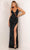 Aleta Couture 1099 - Crisscross Back Embellished Prom Gown Special Occasion Dress