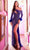 Aleta Couture 1179 - Beaded Long Sleeve Prom Dress Special Occasion Dress 000 / Purple