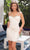 Aleta Couture 1291 - Jeweled Strap Cocktail Dress Homecoming Dresses 000 / Ivory