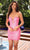 Aleta Couture 1295 - Strapless Fitted Bodice Cocktail Dress Homecoming Dresses