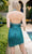 Aleta Couture 1322 - Plunging Halter Cocktail Dress Cocktail Dresses