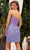 Aleta Couture 1338 - Lattice Beaded Cocktail Dress Cocktail Dresses