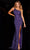 Aleta Couture 665 - High Slit Asymmetrical Evening Dress Prom Dresses