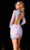 Aleta Couture 709 - Long Sleeve Cutout Dress Cocktail Dresses