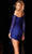 Aleta Couture 713 - Long Sleeve Asymmetrical Cocktail Dress Cocktail Dresses