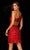 Aleta Couture 750 - One Shoulder Cocktail Dress with Slit Cocktail Dresses