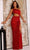 Aleta Couture 880 - One-Sleeve Sequin Prom Gown Prom Dresses 000 / Red