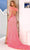 Aleta Couture 904 - Feather Embellished Cold Shoulder Prom Gown Prom Dresses