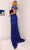 Aleta Couture 904 - Feather Embellished Cold Shoulder Prom Gown Prom Dresses