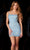 Aleta Couture 984 - Scoop Sheath Cocktail Dress Party Dresses 000 / Sky Blue