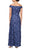 Alex Evenings 81122590 - Straight Across Appliqued Formal Dress Mother of the Bride Dresses