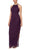 Alex Evenings 8132966 - Beaded Halter Neck Long Dress Evening Dresses 12 / Navy