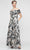 Alex Evenings 8157026 - Floral Jacquard Evening Dress Prom Dresses