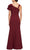 Alex Evenings 8160422 - Asymmetric Neck Side Slit Formal Gown Formal Gowns