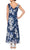 Alex Evenings 8175903 - Cowl Neck Floral Formal Dress Cocktail Dresses