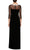 Alex Evenings 8191951 - Embellished Illusion Neck Evening Dress Mother of the Bride Dresses